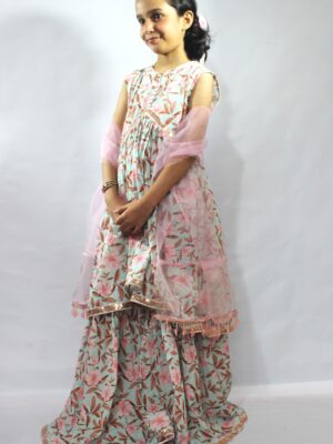 Blush Bloom Sharara