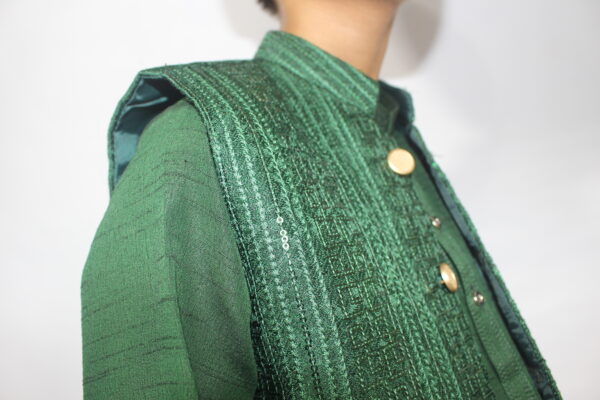green kurta pajama