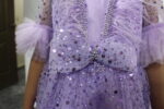 Lavender Princess Ruffle Gown