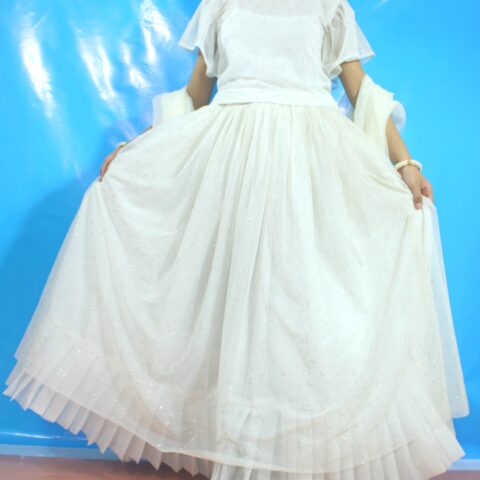 Snow Sparkle White Lehagnga