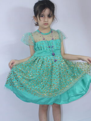 Aqua Sparkle Fairy Dress✨