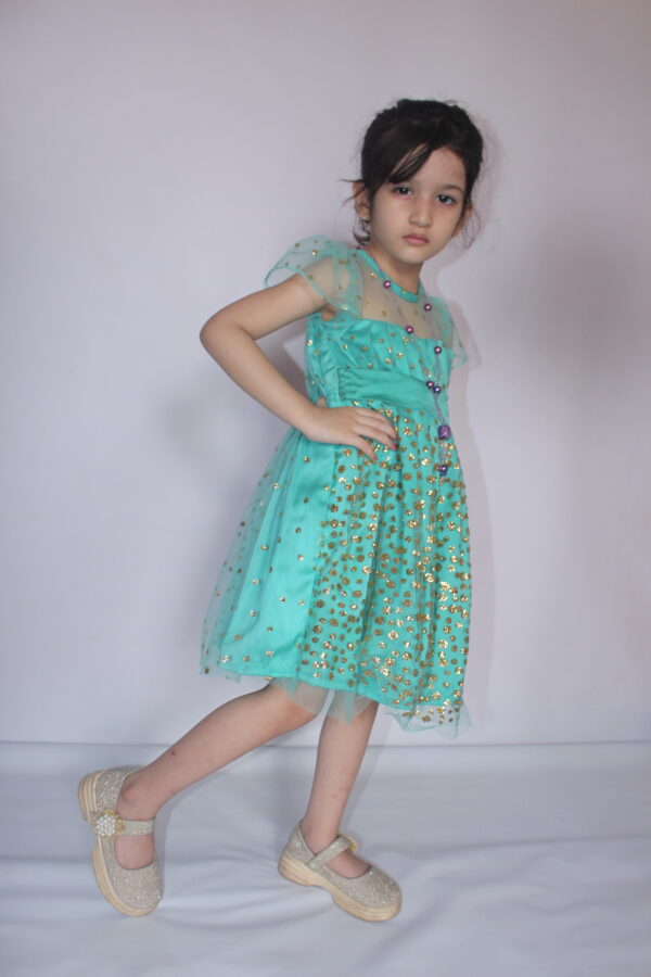 Aqua Sparkle Fairy Dress✨