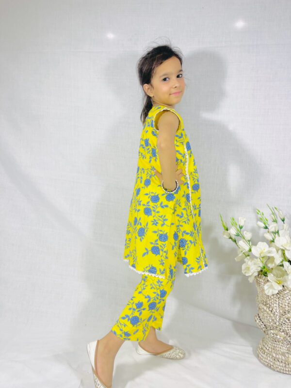Yellow Floral Charm