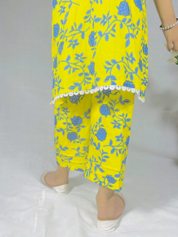 Yellow Floral Charm