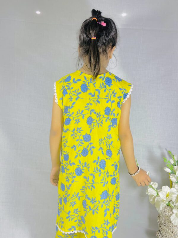 Yellow Floral Charm