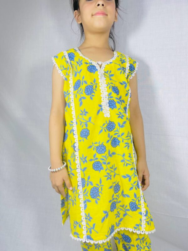Yellow Floral Charm